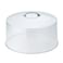 Winco CKS13C Round Acrylic Cake Stand Cover 12Inch Clear