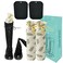 Cedar Space Boot Organizer Shapers for Women Fresh Cedar Inserts for Tall Boots Keep Fresh in Shape