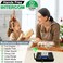 SANZUCO Intercoms Wireless for Home Upgraded 5300ft Intercom 9 Channel 2 Code Full Duplex Hands Free Talk Wireless Intercom System for Home Elderly Office with Auto Answer6Packs Black