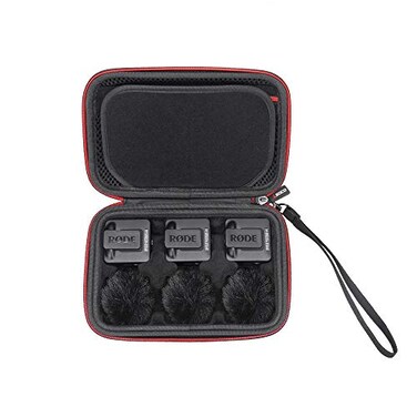 RLSOCO Carrying Case for Rode Wireless GO IIWireless MEWireless GO III Gen 3Wireless GO Wireless Microphone System Fits for Rode Wireless GO 23 Microphone Black
