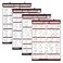 Palace Learning 4 Pack Resistance Bands Workout Exercise Posters Volume 1 2 3 Resistance Loops Fitness Chart LAMINATED WITH PLASTIC FRAME 18 x 24