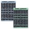 Palace Learning 2 Pack Dumbbell Workouts and Barbell Exercise Poster Set Laminated 2 Chart Set Dumbbell Exercise Routine Barbell Workouts DARK LAMINATED 18 x 24