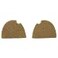 Armorwerx ArmorMason Hook Loop Deck Set Compatible with Peltor Comtac Headset Tan