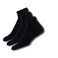 Thorlos Womens Wmx Max Cushion Walking Ankle Socks Black 3 Pair Pack Medium US