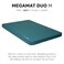 Exped MegaMat Duo Medium Self Inflating Soft Car Sleeping Mat 4 Foam Pad Pump Included