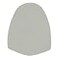 bowlingballcom Replacement Bowling Shoe Slide Soles Microfiber S8 White