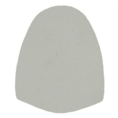 bowlingballcom Replacement Bowling Shoe Slide Soles Microfiber S8 White