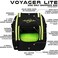 MVP Disc Sports Voyager Lite Backpack Disc Golf Bag Lime