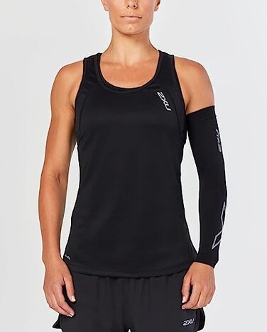 2XU Compression Flex Arm Sleeve BlackGrey Small