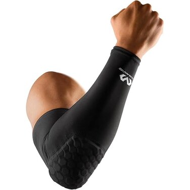McDavid Hex Shooter Arm Sleeve PullOn Padded Protection Moisture Wicking