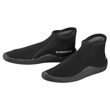 SCUBAPRO Go 3 mm Thin Sole Diving Sock Medium Black