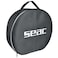SEAC Mate Reg Bag for Diving Regulators and Octopus 128x39 Black Standard