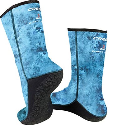 Cressi Hunter Socks 3 mm Camo Blue L
