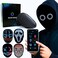 Pixel Stackers Glow Gear Face Transforming LED Mask AppControlled Light Up Cosplay Mask with 115 Animated Faces Customizable LED PatternsRave Festival Halloween DJ Accessory