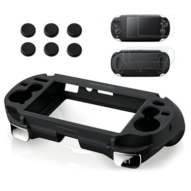 CHENLAN L2 R2 Trigger Hand Grip Shell Controller Protective Case for PlayStation PS Vita 1000