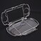 KlsyChry Transparent Hard Shell Case Cover Compatible with PSP 20003000 Replacement Protective PSP 2000 3000 Crystal Clear Housing Case