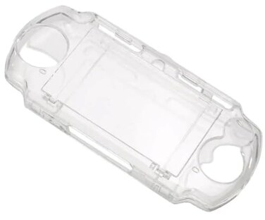 KlsyChry Transparent Hard Shell Case Cover Compatible with PSP 20003000 Replacement Protective PSP 2000 3000 Crystal Clear Housing Case