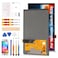 Olivechard for Nintendo Switch OLED 2021 OEM LCD Screen Display Replacement with Digitizer Assembly KitNo Frame