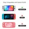 GeekShare Protective Case for Switch OLED Hard PC Protective Shell Slim Cover Case Compatible with Nintendo Switch OLED and Joy Con Lily of The Valley