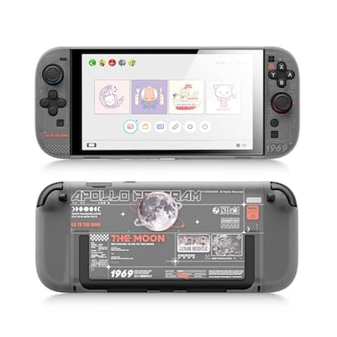 GeekShare Hard Case Compatible with Nintendo Switch 2 2025 AntiScratch Dockable Protective Cover for Switch 2 with Detachable Joysticks The Moon