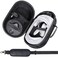 Aenllosi Hard Carrying Case Compatible with The MetaOculus Quest 3Pro VR HeadsetTouch ControllerCharging Dock Other AccessoriesBlack inner BlueCase Only