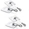 Guardianite 2Pack Refrigerator Lock White Without Padlock