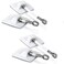 Guardianite 2Pack Refrigerator Lock White Without Padlock