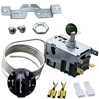 Gladwise Thermostat for TRUE 988284 800382 Temperature Control Kit Replacement Refrigerator Part