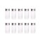 glasstore 10Pcs Glass Sealed Bottle with Screw Aluminum Cap Clear Tiny Empty Sample Vials Glass Jars Containers Cute Wishes Bottle 10ml