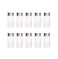 glasstore 10Pcs Glass Sealed Bottle with Screw Aluminum Cap Clear Tiny Empty Sample Vials Glass Jars Containers Cute Wishes Bottle 10ml