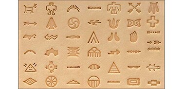 Tandy Leather Native American Symbol Stamp Set 816000