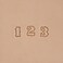 Tandy Leather Craftool Sheridan Number Stamp Set 12 13 mm