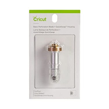 Cricut Basic Perforation Blade QuickSwap Housing Cutting Blade with 25 mm Teeth 05 mm Gaps Cuts Paper Cardstock Acetate More Compatible with Cricut Maker Cutting Machine