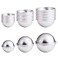 Petutu 30PCS Bath Bomb Mold Kit 15 Set 3 Size Mold Bath Bombs Press for DIY Making Supplies