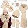 Katech Beginner Knitting Kit Learn to Knit Kit for Adults Kids Complete Hat Scarf Gloves Starter Kit with StepbyStep Instructions