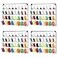 OYEAL 4 Pack Sewing Embroidery Thread Rack WallMounted Thread Holder Metal Sewing Organizer with Hanging Tools Large Thread Organizer 32Spool