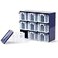 Prym Clear 9 Compartments Organizer Box Multicoloured