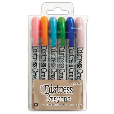 Ranger DMC RGRTDBK51763 THoltz Distress Crayons Set 6