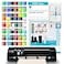 Silhouette America Cameo 5 Alpha Smart Cutting Machine for Print Cut Quiet Operation with AutoBlade Studio Software Cutting Mat Matte Black Deluxe Bundle