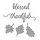 Spellbinders S3270 Die DLites Fall Leaves EtchedWafer Thin Dies