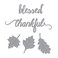 Spellbinders S3270 Die DLites Fall Leaves EtchedWafer Thin Dies