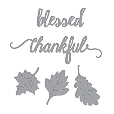 Spellbinders S3270 Die DLites Fall Leaves EtchedWafer Thin Dies