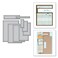 Spellbinders Nestabilities A2 Card Creator Dies Matting Basics B