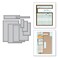 Spellbinders Nestabilities A2 Card Creator Dies Matting Basics B