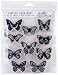 Stampers Anonymous Art Gone Wild AGCMS294 Tim Holtz Flutter Cling Rubber Stamp Set MultiColour
