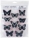 Stampers Anonymous Art Gone Wild AGCMS294 Tim Holtz Flutter Cling Rubber Stamp Set MultiColour