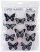 Stampers Anonymous Art Gone Wild AGCMS294 Tim Holtz Flutter Cling Rubber Stamp Set MultiColour