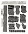 Stampers Anonymous Tim Holtz Cling Stamps 7X85 Stuff 2 Say