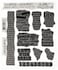 Stampers Anonymous Tim Holtz Cling Stamps 7X85 Stuff 2 Say