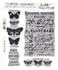 Stampers Anonymous Tim Holtz Cling Rubber Stamp Set Papillon CMS106
